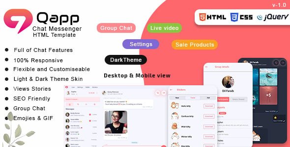 Qapp chat messenger